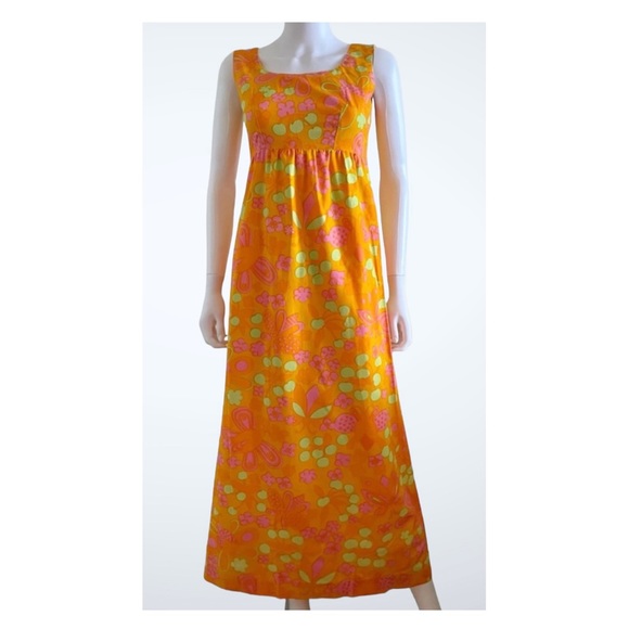 Vintage Dresses & Skirts - Vintage 70ls floral and butterfly dress!